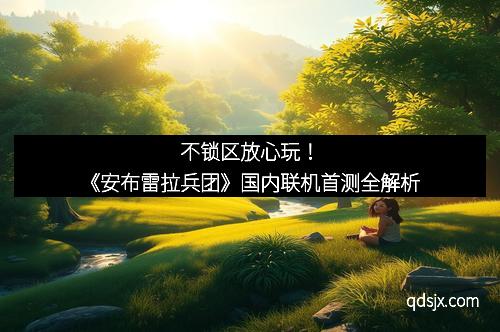 不锁区放心玩！《安布雷拉兵团》国内联机首测全解析